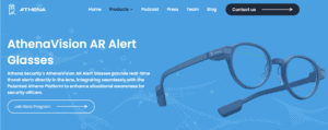 Athena Security's AR Glasses for Security Officers